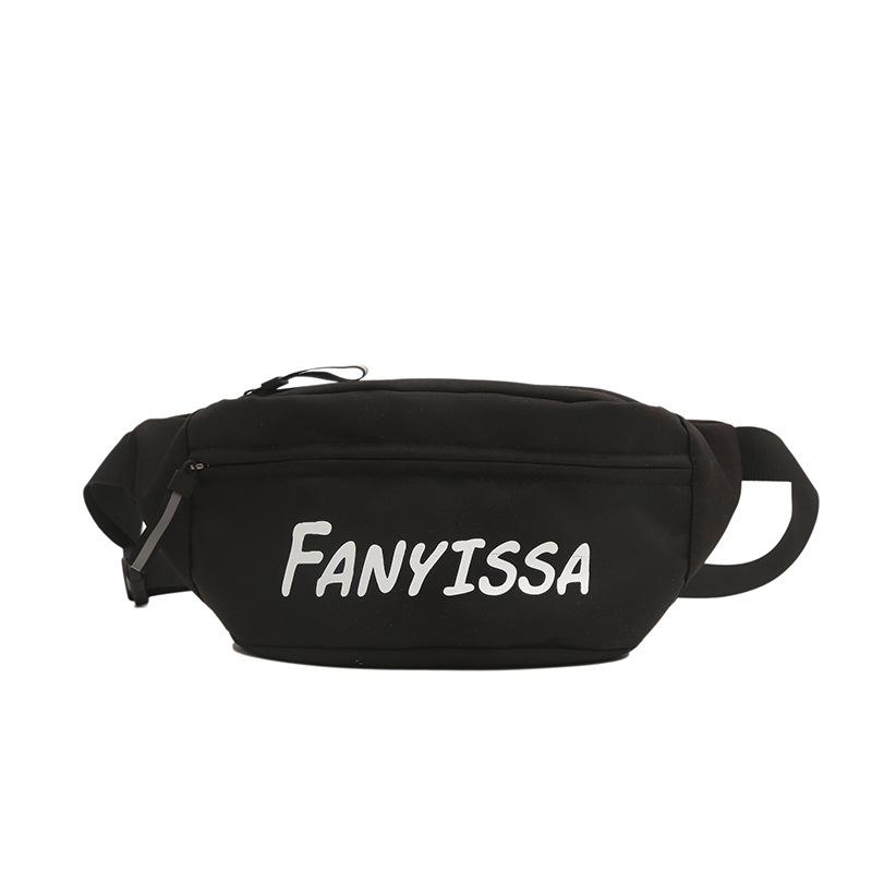 Fashion Letter Dumpling Bag New Style Bag Women's Bag Fashionable Commuter Waist Bag One Shoulder Crossbody Bag