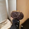 Retro Leopard Print Handbag 2025 New Winter Fashion Chain Shoulder Bag Temperament Women's Bag