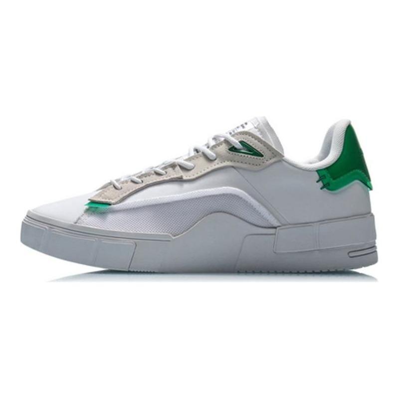 Li-Ning Contrarian 2020 Mens Low Top Skate Shoes Standard White AGCQ141-3 39