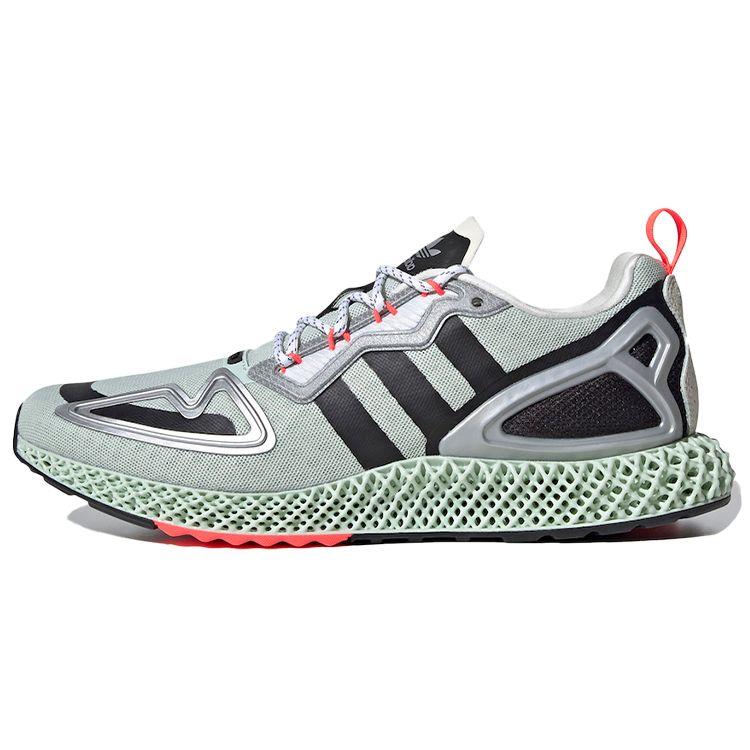 

Кроссовки унисекс adidas ZX 2K 4D Faint Green Cloud-White Core-Black Signal-Pink FW2003