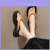 Stylish Comfortable Thick Sole Rubber Flip Flops For Women Casual Summer Footwear