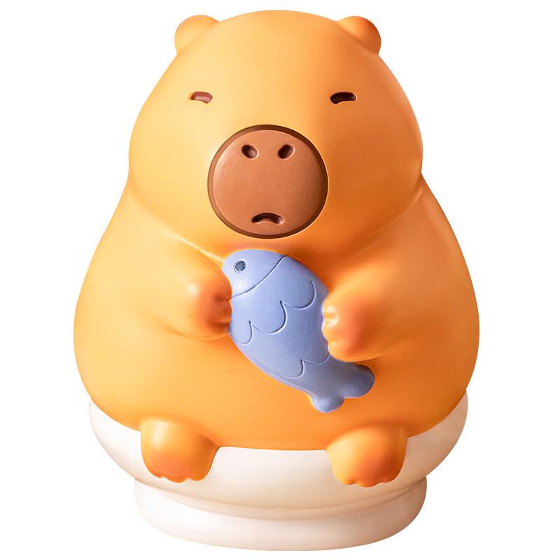 Cute Capybara Vinyl Piggy Bank