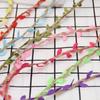 10M Simulation Green Leaves Weaving Hemp Rope DIY Wedding Birthday Wedding Decoration Rattan Gift Bouquet Packaging Rope