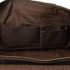 Personalized Full Grain Leather Duffle Bag: Burgundy Monogrammed Weekender