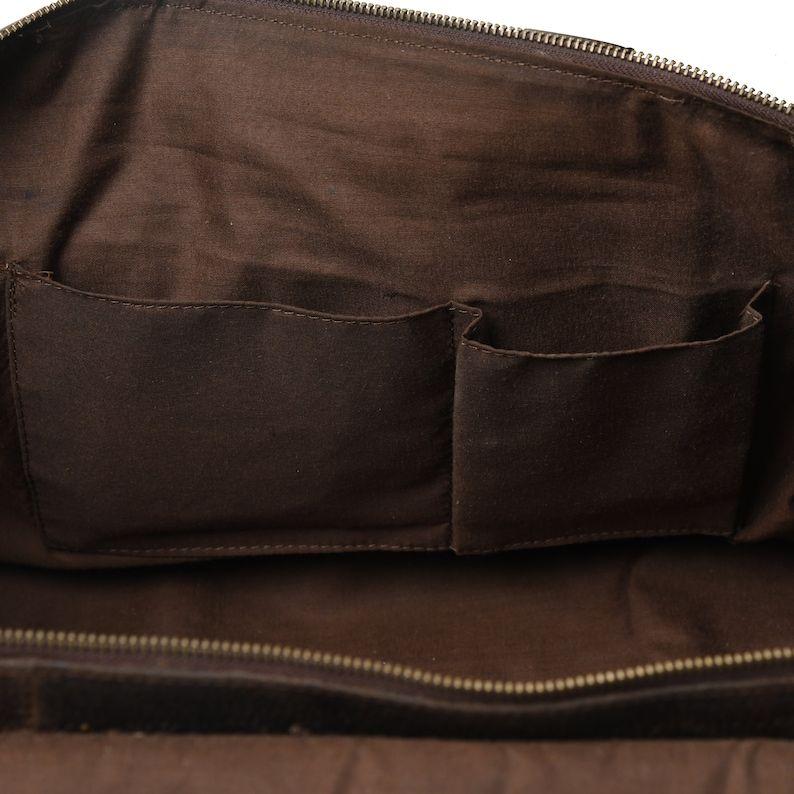 Personalized Full Grain Leather Duffle Bag: Burgundy Monogrammed Weekender