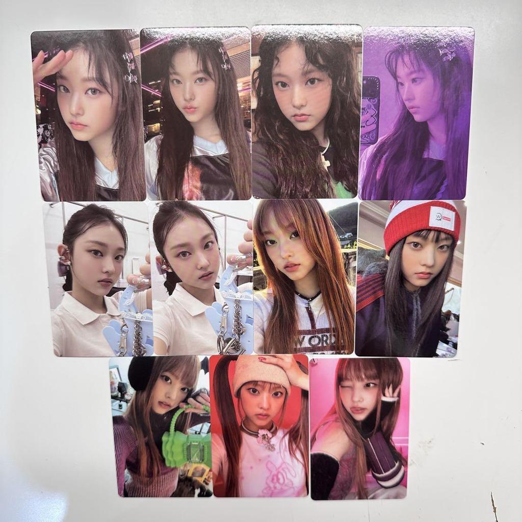 [USED] newjeans njz helin trading card