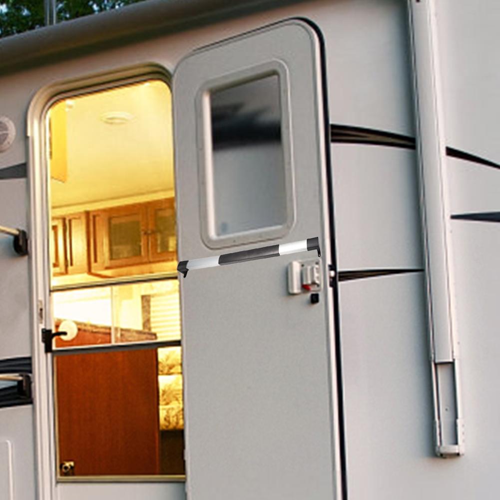 RV-Fliegengittertür-Querstangengriff, verstellbar von 21-5/8 bis 28-5/8 Zoll, RV-Fliegengittertürgriff, Haltegriff für RV-Reiseanhänger