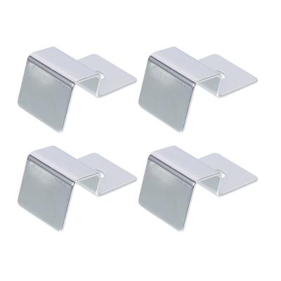 4Pcs Premium Stainless Steel Fish Tank Cover Holders Aquarium Lid Racks Sturdy Glass Cover Clips Professional Tank Lid Support