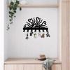 Wacky Sun Metal Key Hooks Long Arm Design Space Saver Modern Wall Decor