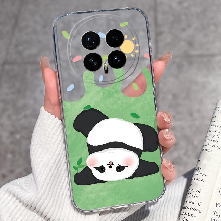 Für Huawei Honor Magic8 7 6 5 Pro Nova 12 Ultra 12i Handyhülle Schönes Blumenmuster Transparentes Silikon Vollschutzhülle Für Huawei Gehäuse