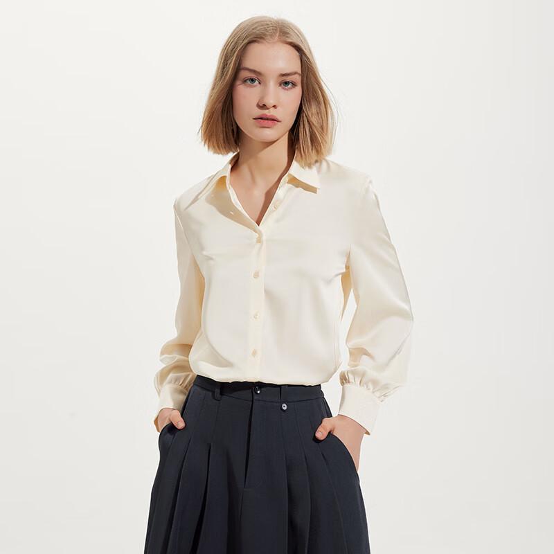 Shetu Women s Autumn/Winter OL Long-Sleeve Straight Shirt XL