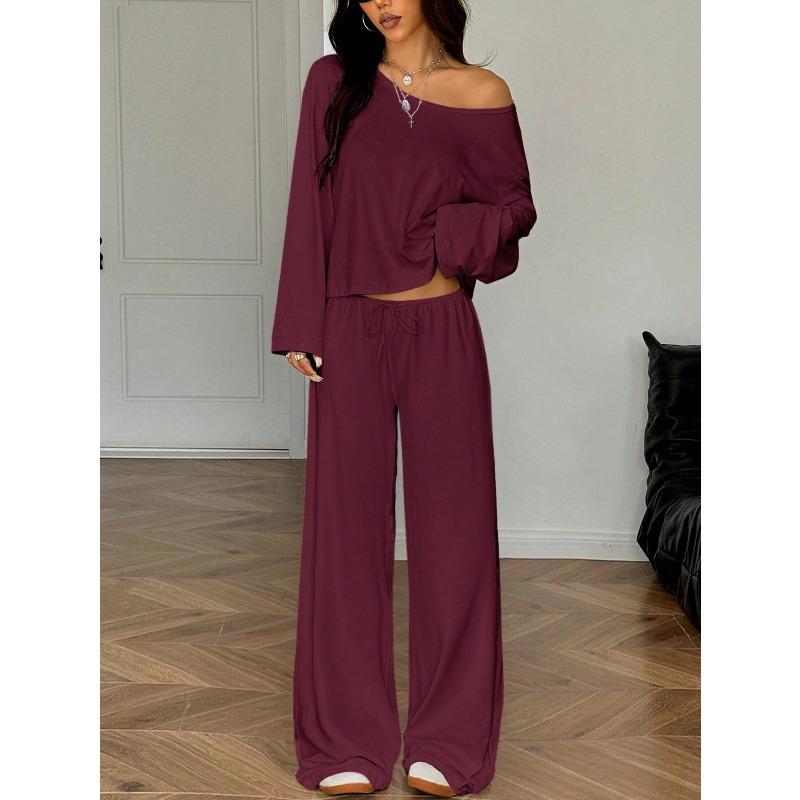 IHUASU Women's Fashion Casual Long Sleeve Pants Suits
