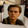 Schauspieler LLeonardo DiCaprio Kissenbezug Mode Quadratischer Kissenbezug Schlafzimmer Sofa Raum Ins Dekoration Freizeit