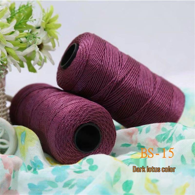 Příze z ledového hedvábí: Třívláknová příze pro ruční pletení a háčkování - Ideální na pantofle, tašky, čepice, návleky na hrnky a podsedáky do auta