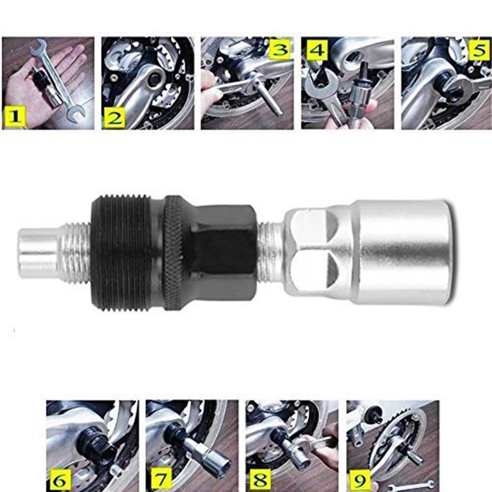 Crank Tool Crank Extractor Bike Crank Extractor Removal Bicycle Crankset Puller Bicycle Repair Tool