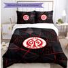 Mainz FC Printed 3PCS Bedding Set Breathable Duvet Cover with Pillowcases Decorative Bed Linen for Bedroom Home