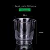 Jianlv Einweg-Frosted-Kristallbecher