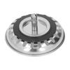 Stainless Steel Sink Strainer Bottom Stopper Drain Filter Strainer  Kitchen Sink