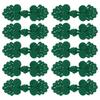 6/10pcs Chinese Knots Frog Buttons Closure Sewing Buttons Fasteners with Beads for DIY Sewing Coats Cloak Bridal Costume Outfit