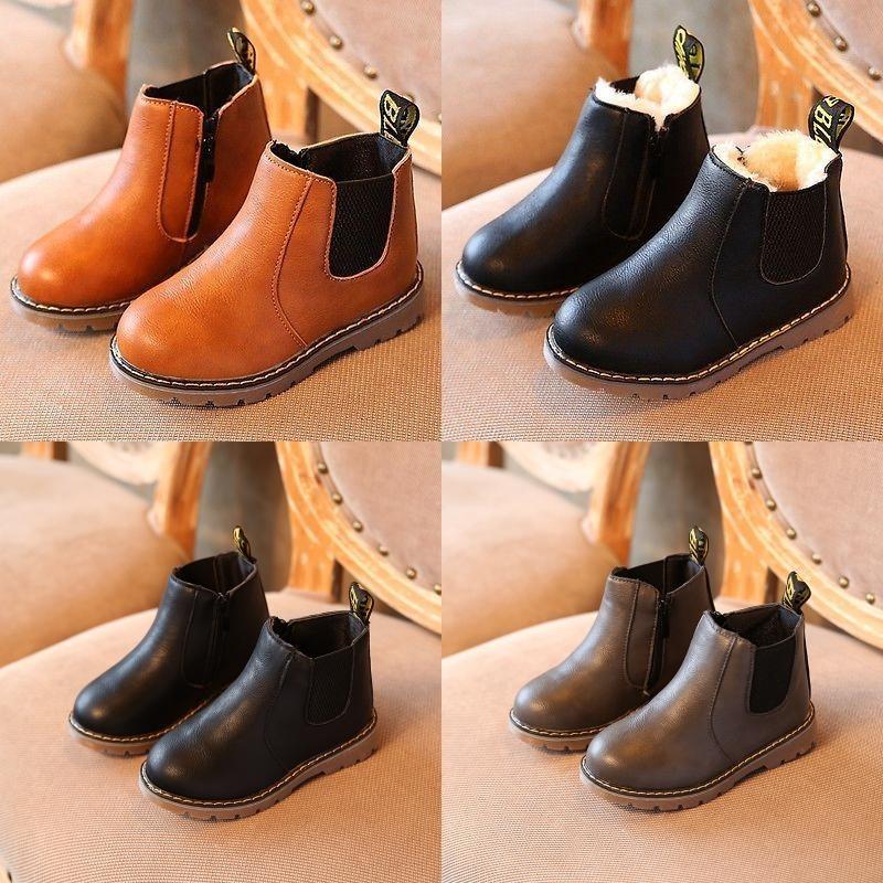 Stylish Winter Children Kids Boots Cozy Snow Baby Shoes For Toddler Boys Girls