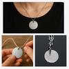 A27F-For Stamping Blanks 100Pcs Metal Dog Tags Stainless Steel Key Tags For Engraving, 1.2 Inch Metal With Hole