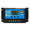 60A 12V/24 Panel Charge Controller Intelligent Regulator USB Port 5V Light Control, Built-in