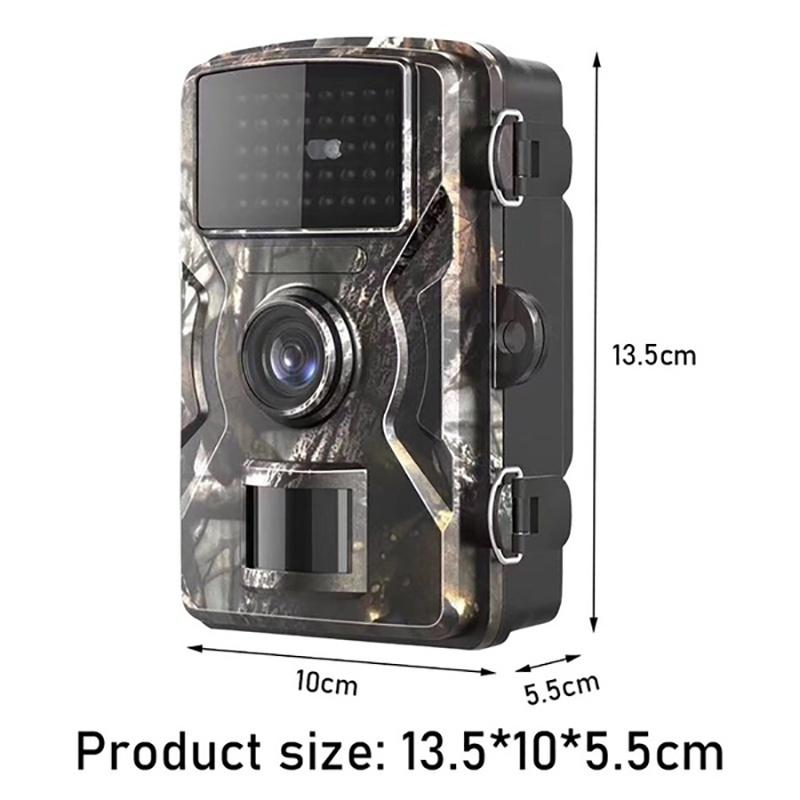 HD 1080P Hunting Trail Camera Wildlife Scouting Infrared Night Vision IP66 Waterproof HD Infrared Tracking Field Detection Camera Outdoor Camcorder