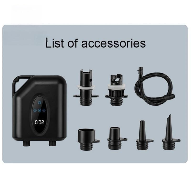 20PSI Portable Electric Air Pump High Pressure Paddle Board Compressor Inflation & Deflation Pump for Sup Surfing Boat