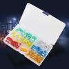 120 PIÈCES Fusibles de Voiture Profil Bas Mini Taille Assortiment Automobile Kit Ensemble Voiture Protection Voiture