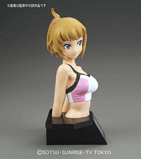 Poprsí Gundam Build Fighters Try Fumina Hoshino Plastikový model Figure-rise Barevně odlišený