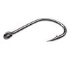 100Pcs/Lot Fishing Hooks High Carbon Steel Black Bait Holder Fish Hook Set