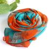 Charm Warm Women Soft Voile Shawl Scarves Printed Scarf Wrap