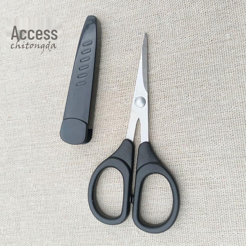 Stainless Steel Handmade Straight Beauty Scissors for Students - Eyebrow Makeup