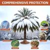 Winterschutz für Palmenwurzeln mit 4 Verankerungen, wiederverwendbar, Frostschutz