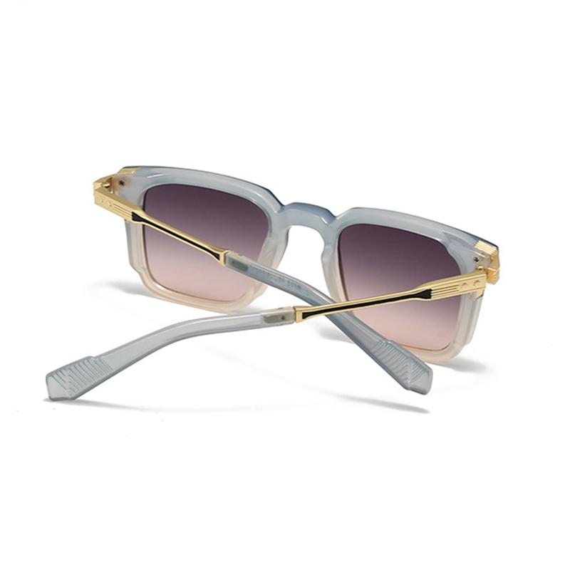 Classic Vintage Square Sunglasses Women Men Punk Steampunk Driving Shades UV Protection Luxury Brand Designer