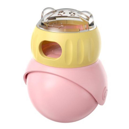 Interactive Treat Dispensing Toy for Dogs Cats Slow Puzzle Feeder Toy for IQ Training Mental Enrichment