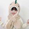 Cap Pullover Hat Cold-proof Plush Hat Scarf Set Ear-flap Bonnet Winter Cap Baby Hat  Hat
