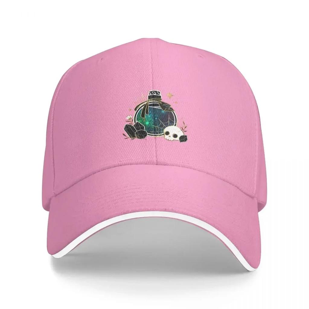 Mysterious Potion Bottle Baseball Cap Christmas Hat derby hat western Hat Unisex Caps Womens