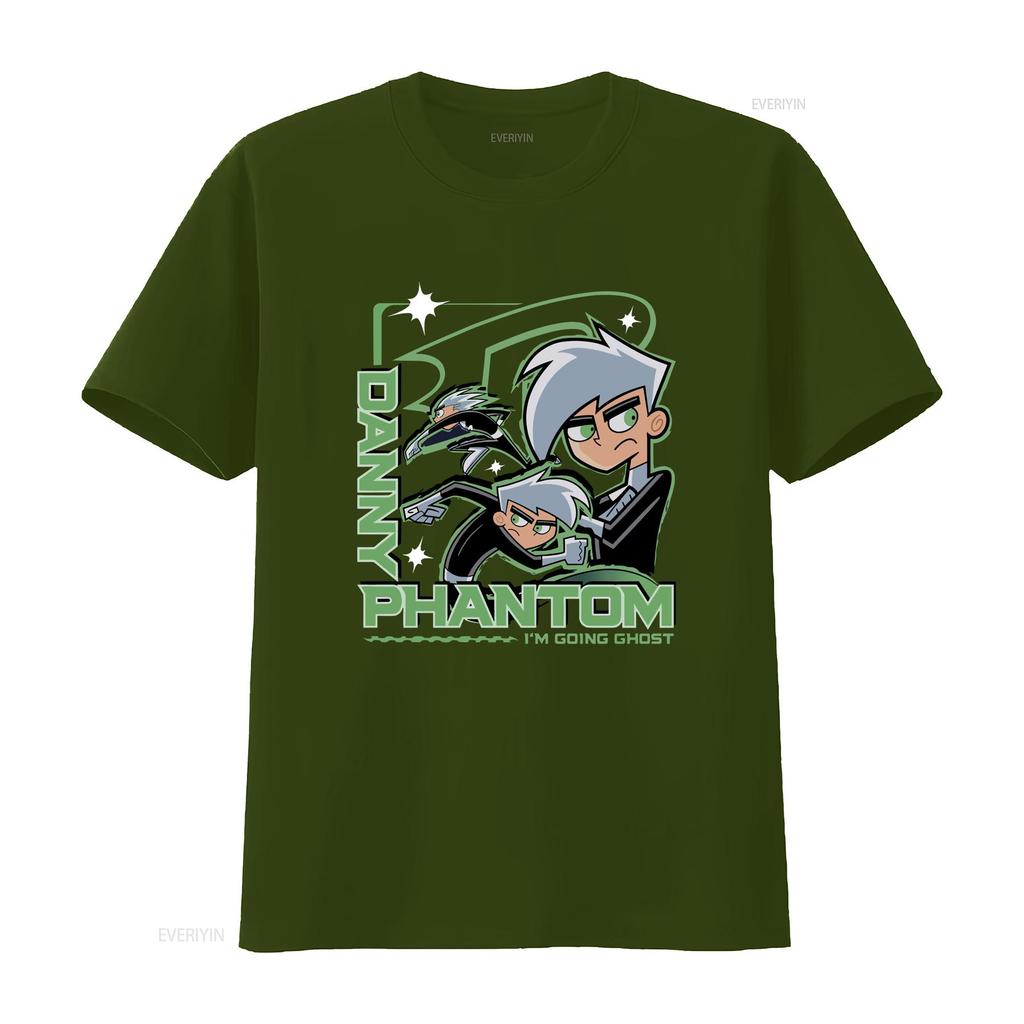 Danny Phantom Im Going Ghost T Shirt NEW SALE vintage Washed homme Stylish designer clothes streetwear Stretched