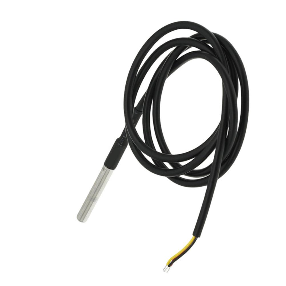 Waterproof 1-Wire For Temperature Sensor with Adjustable 9-12 Bit Resolution for Embedded Systems and Automation