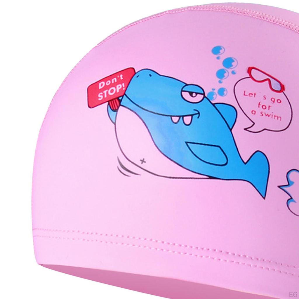 Kids Bathing Swimming Hat girl and boy Animal