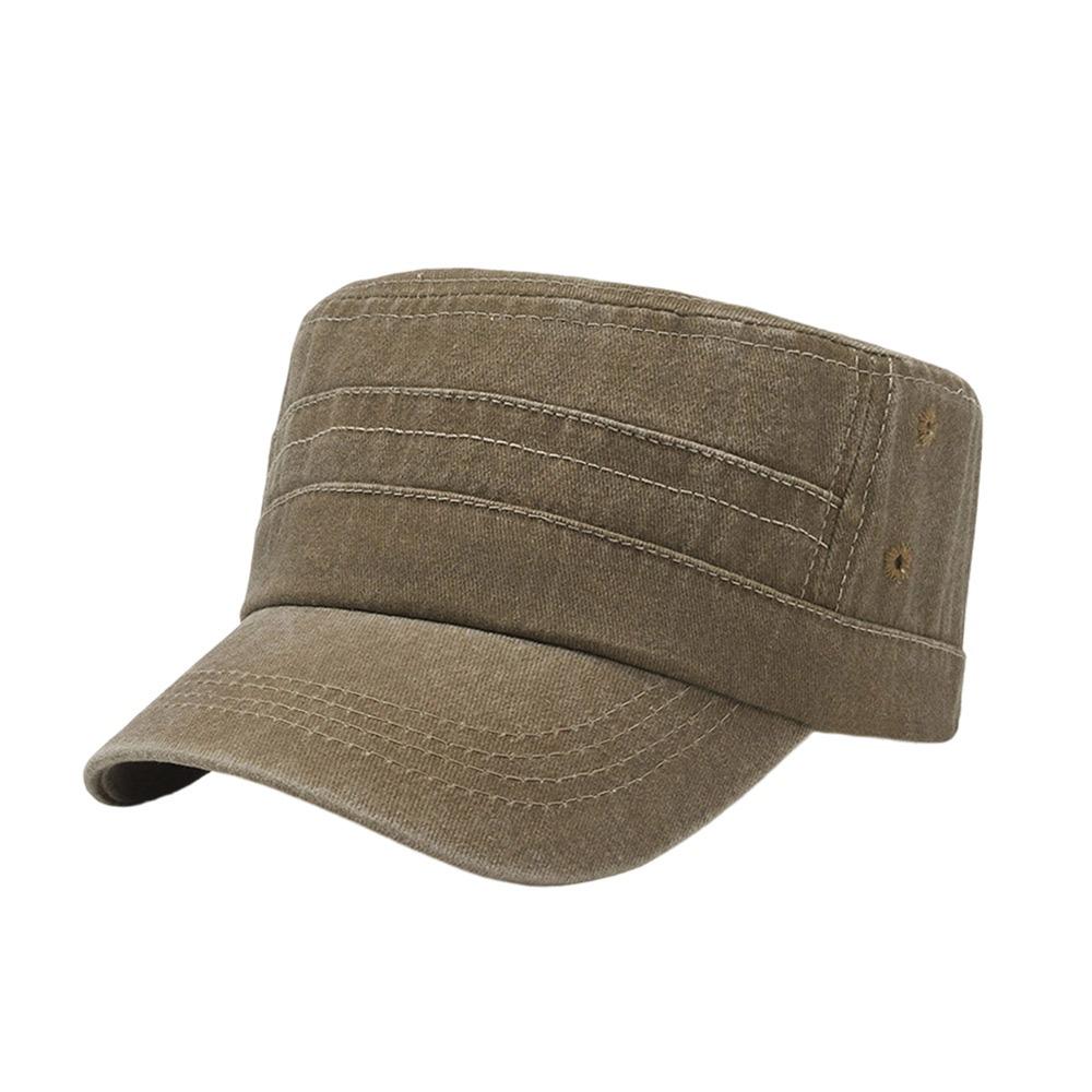 Fashion Anti-UV Fishing Hat Casual Retro Baseball Cap Cotton Outdoor Sunscreen Sun Hat Men Women