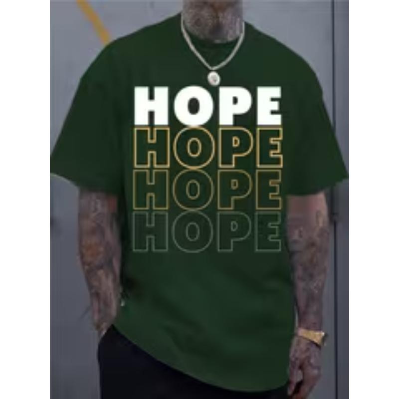 Men s casual sports fashion short sleeves, trendy graphic print, comfortable and breathable S