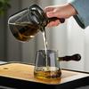 Side Handle Wooden Handle Glass Teapot Steaming and Boiling Dual-use Japanese-style Kettle High Borosilicate Gongfu Tea Set