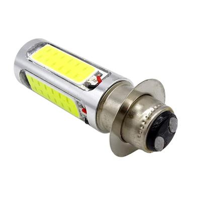 1 Pcs Für Motorrad Zubehör H6M COB LED Moto ATV Scheinwerfer Kopf Lampe Nebel Licht Super Helle Weiß Motorrad
