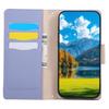 Wallet Case for Pixel 9 - TPU+Leather/PU, Purple, With Lanyard