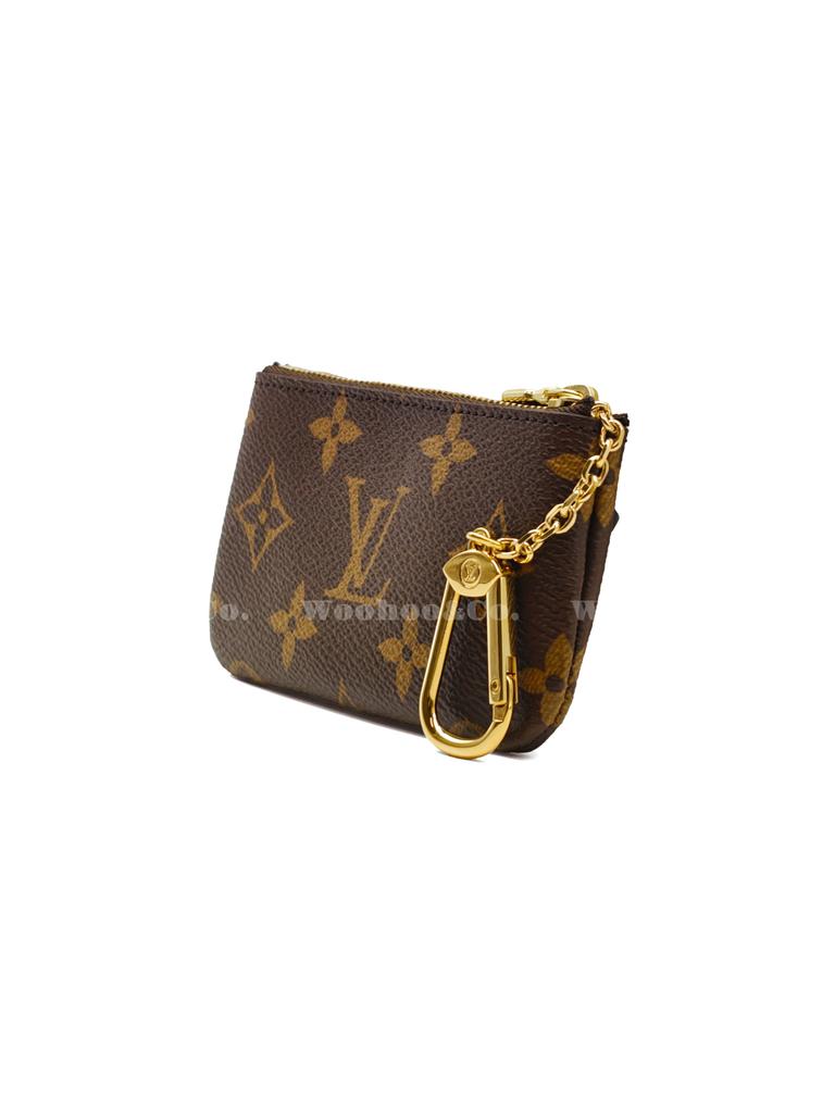 Louis Vuitton Klassische Monogramm-Kette kompakt und tragbar Canvas mit Monogramm-Beschichtung Schlüssel- und Münzbörse Damenstil braun