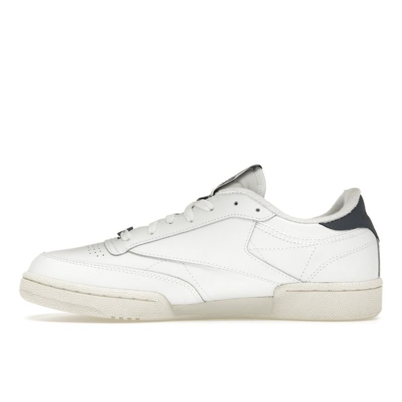 Reebok Club C 85 White East Coast Blue Unisex Sneakers Footwear-White Chalk 100074163