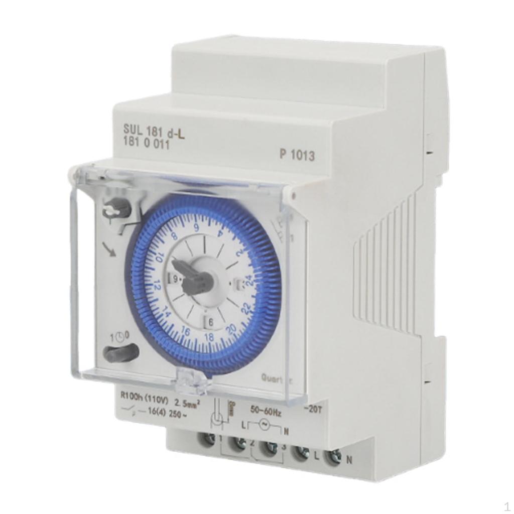 Mechanical Timer 15 Minutes Interval Portable Electrical Programmable Switch Time for