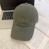 Fashion Hat Korean version of letter embroidery new ins baseball cap children curved brim cap big head circumference showing small face fashion